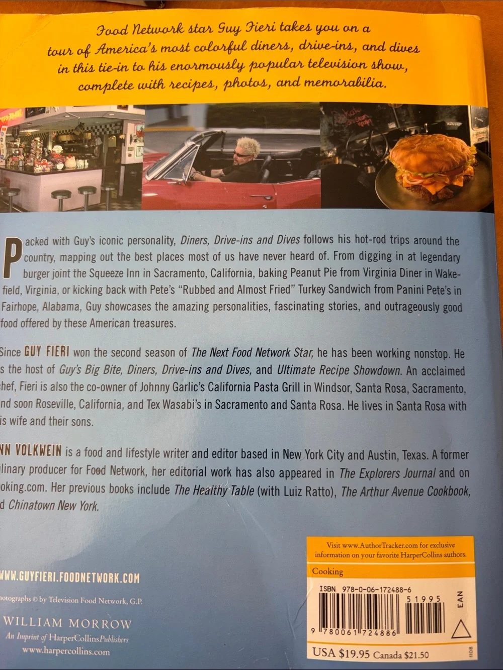Guy Fieri Red Diner-Themed Cover - Food Network